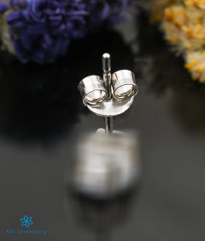 Imported Earrings The Rainbow Silver Gemstone Earrings