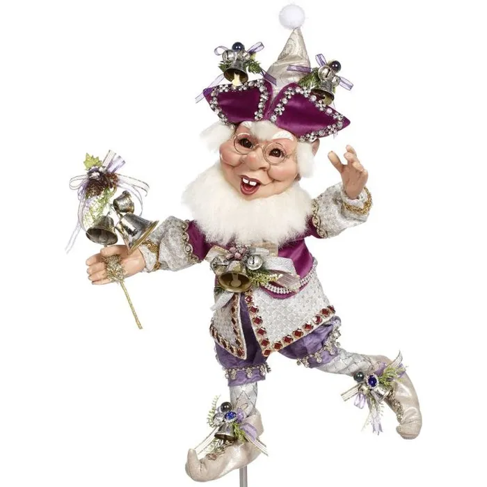 Mark Roberts Christmas 2023 Silver Bells Elf Figurine Mark Roberts Rings Mark Roberts Christmas 2023 Silver Bells Elf Figurine Mark Roberts Rings