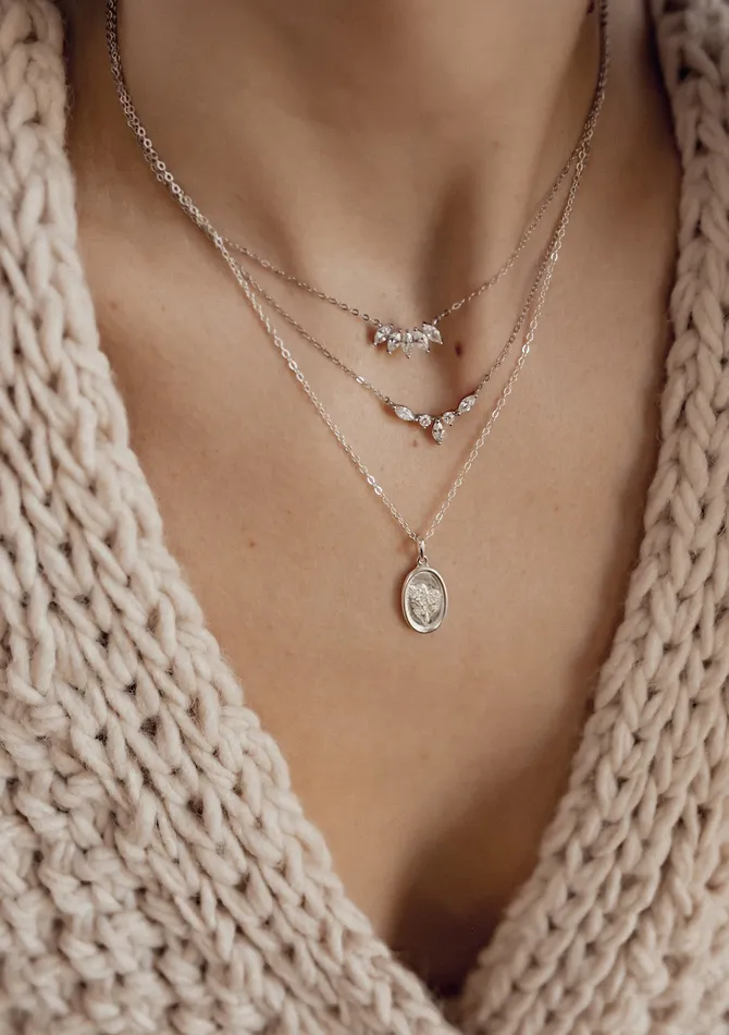 Necklaces Hey Happiness Fine Cable Chain Sterling Silver