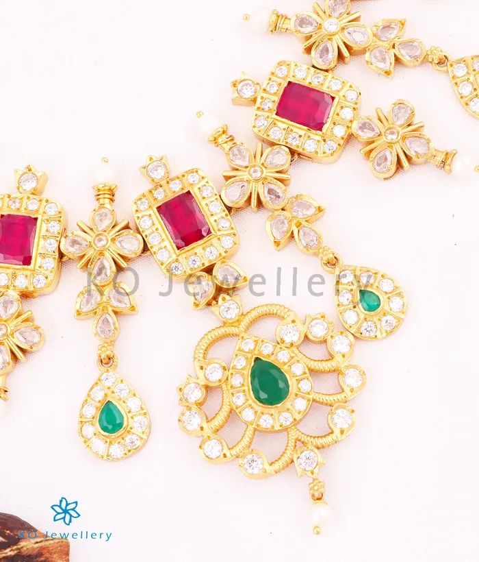 Necklaces Silversmith The Alankrita Silver Necklace