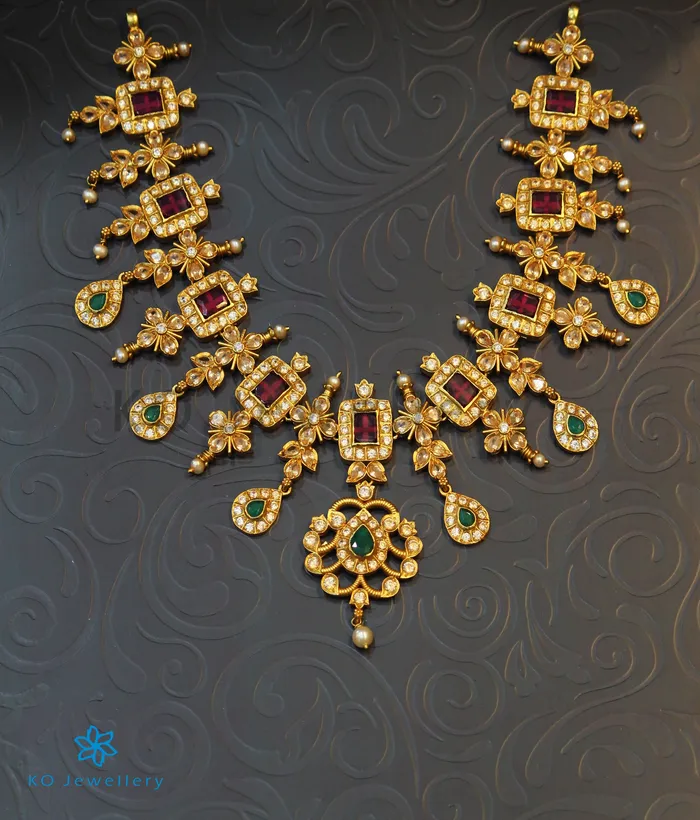 Necklaces Silversmith The Alankrita Silver Necklace