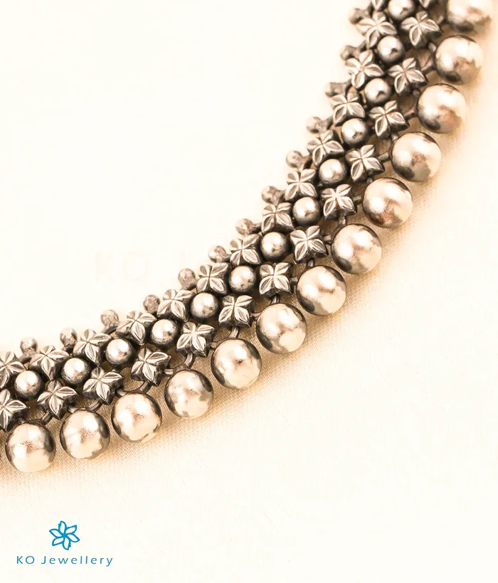 Necklaces Silversmith The Samanvaya Antique Silver Necklace Oxidised
