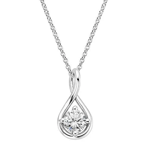 Necklaces Sparkling Solitaire 15 Carat Round Cut Natural Earth Mined Diamond Pendant Necklace GB Necklaces Sparkling Solitaire 15 Carat Round Cut Natural Earth Mined Diamond Pendant Necklace GB