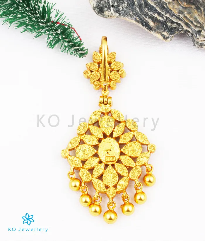 Necklaces The Aham Silver Navaratna Necklace Silversmith