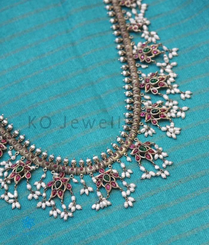 Necklaces The Mrudula Silver Guttapusalu Necklace Silversmith