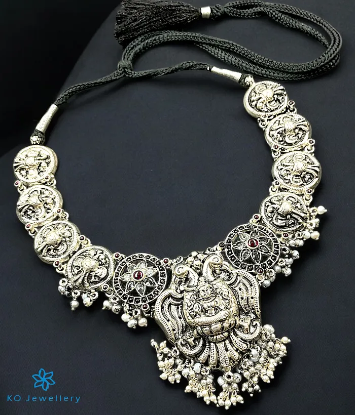 Necklaces The Saranga Silver Gandaberunda Necklace Silversmith