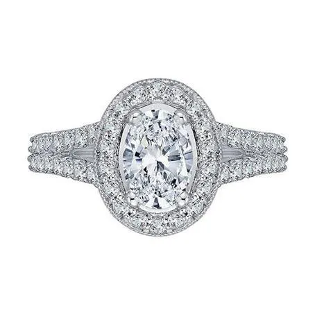 Oval Round Genuine Natural Earth Mined Diamond Ring 280 Carats White Gold 14K GB Rings Oval Round Genuine Natural Earth Mined Diamond Ring 280 Carats White Gold 14K GB Rings