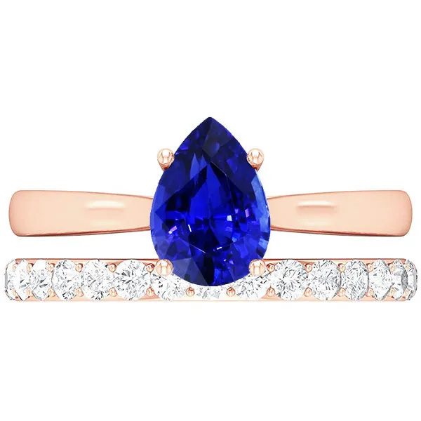 Pear Gemstone Engagement Ring Natural Earth Mined Diamond Band Set Rose Gold 4 Carats HarryChadEntcom Rings Pear Gemstone Engagement Ring Natural Earth Mined Diamond Band Set Rose Gold 4 Carats HarryChadEntcom Rings
