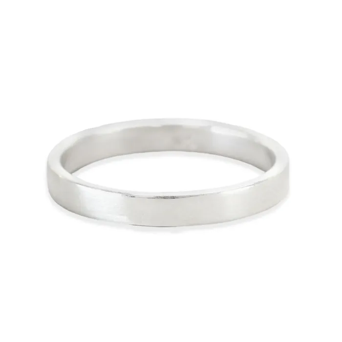 PSV Rings Sterling Silver Ring Stamping Blank 3mm Wide SIZE 6