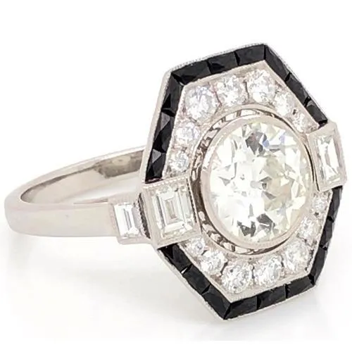Real Natural Earth Mined Diamond Engagement Old Mine Ring 5 Carats White Gold 14K Jewelry GB Rings Real Natural Earth Mined Diamond Engagement Old Mine Ring 5 Carats White Gold 14K Jewelry GB Rings