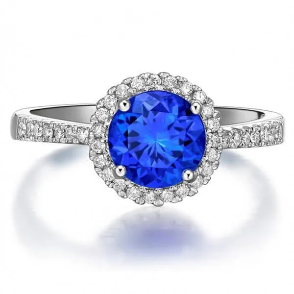 Rings 350 Carats Round Sri Lanka Sapphire Natural Earth Mined Diamond Ring Jewelry GB Rings 350 Carats Round Sri Lanka Sapphire Natural Earth Mined Diamond Ring Jewelry GB