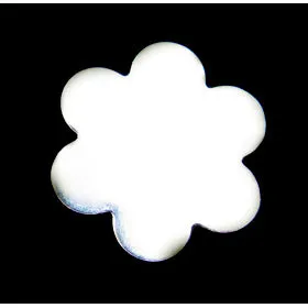 Rings AP Sterling Silver Flower with 6 Petals 17mm 67 24 Gauge