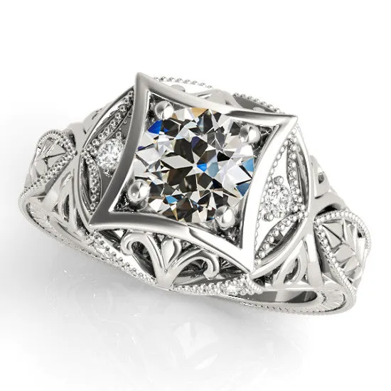 Rings HarryChadEntcom Old Miner Real Natural Earth Mined Diamond Fancy Wedding Ring Antique Style 250 Carats
