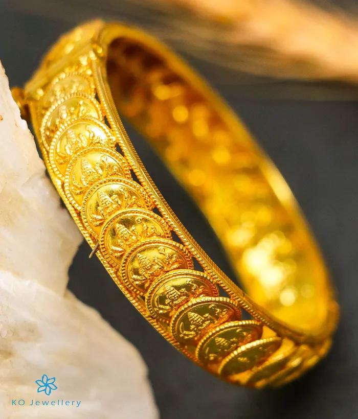 Silversmith Bracelets The Kamana Silver Lakshmi Coin Bracelet Size 22242628