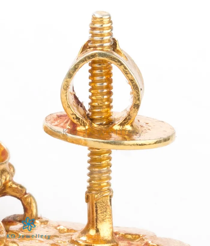 Silversmith Necklaces The Kamala Silver Kempu Necklace