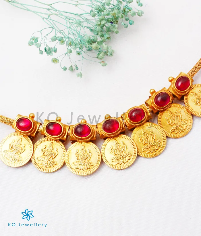 Silversmith Necklaces The Rajaka Silver Coin Necklace