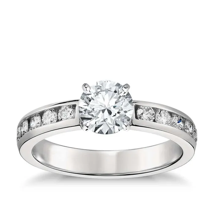 Sparkling 290 Ct Round Natural Earth Mined Diamond Ring White Gold 14K New GB Rings Sparkling 290 Ct Round Natural Earth Mined Diamond Ring White Gold 14K New GB Rings