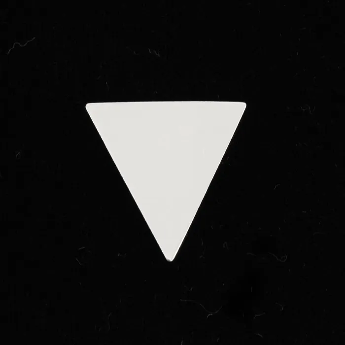 Sterling Silver Triangle 19mm 75 x 18mm 71 24 Gauge AP Rings