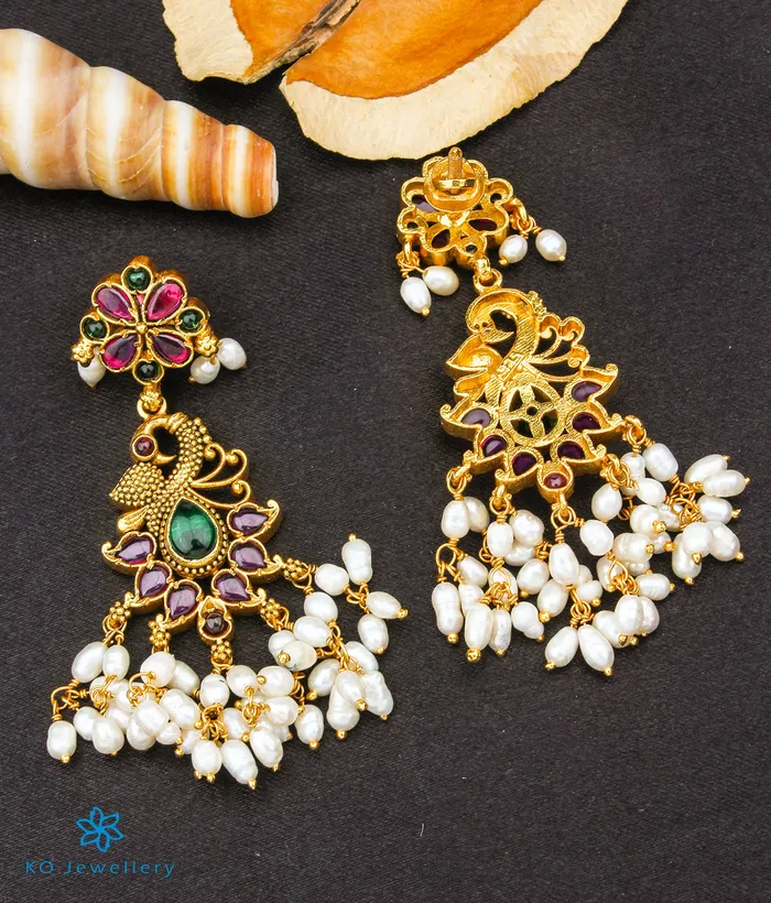The Rachana Silver Guttapusalu Necklace Long Silversmith Necklaces