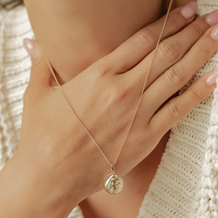 Virgo Zodiac Pendant Necklace Hey Happiness Necklaces