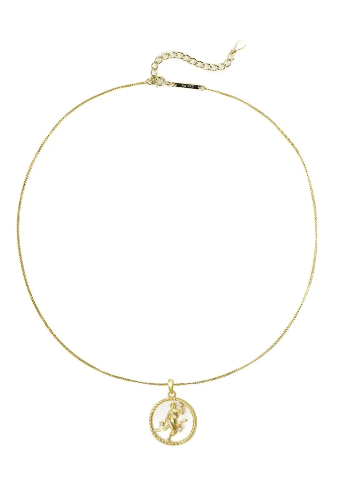 Virgo Zodiac Pendant Necklace Hey Happiness Necklaces