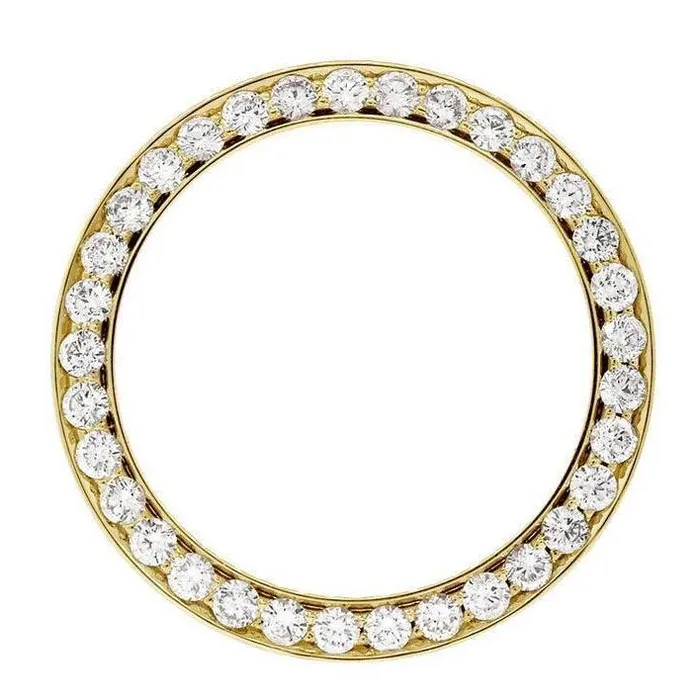 Watches Custom Mined Diamond Bezel To Fit Rolex Datejust 44 Mm Watch 5 Carats GB Watches Custom Mined Diamond Bezel To Fit Rolex Datejust 44 Mm Watch 5 Carats GB