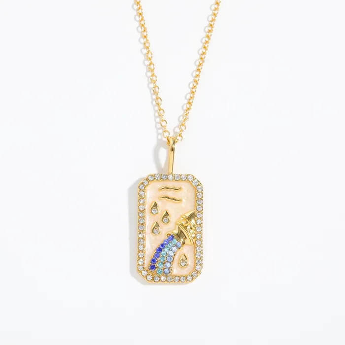 Zodiac Sign Birthstone Necklace Life Changing Energy Necklaces