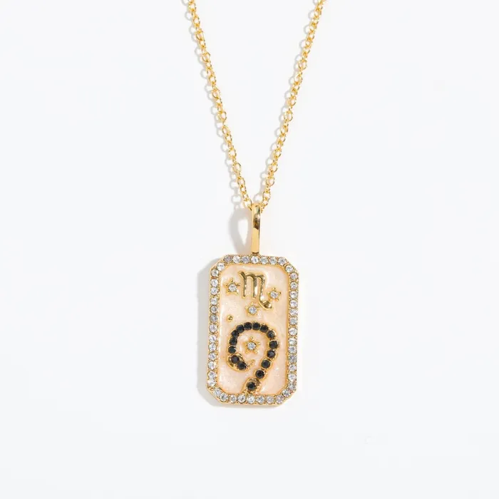 Zodiac Sign Birthstone Necklace Life Changing Energy Necklaces