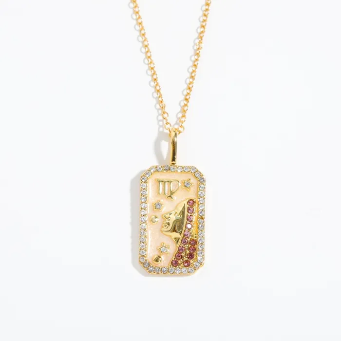 Zodiac Sign Birthstone Necklace Life Changing Energy Necklaces