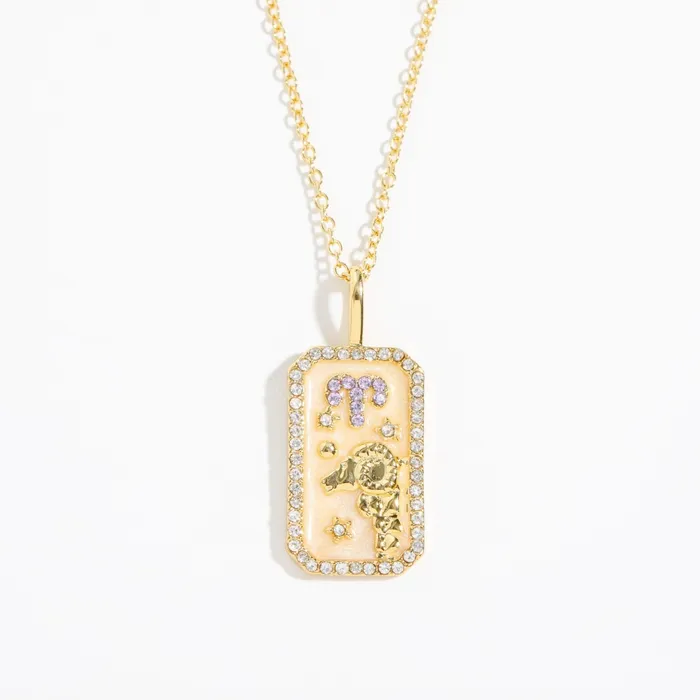 Zodiac Sign Birthstone Necklace Life Changing Energy Necklaces