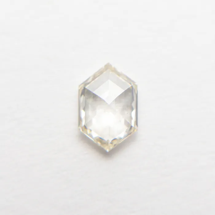 069ct 736x488x227mm VS2 L Hexagon Step Cut 1938636 Misfit Diamonds Rings