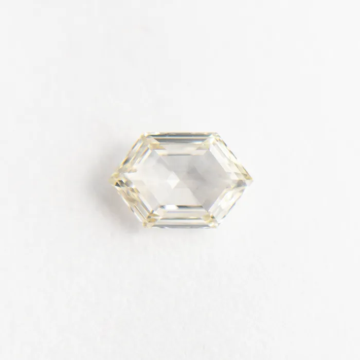 069ct 736x488x227mm VS2 L Hexagon Step Cut 1938636 Misfit Diamonds Rings
