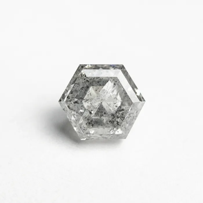162ct 705x610x446mm Hexagon Step Cut 2396901 Misfit Diamonds Rings