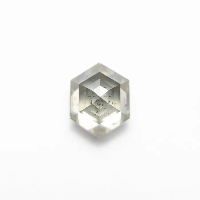 166ct 765x606x436mm Hexagon Step Cut 2545504 Misfit Diamonds Rings
