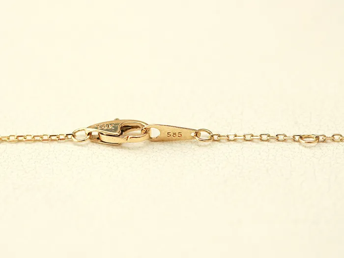 14K 18K Gold Simple Stick Necklace MinimalBijoux Necklaces