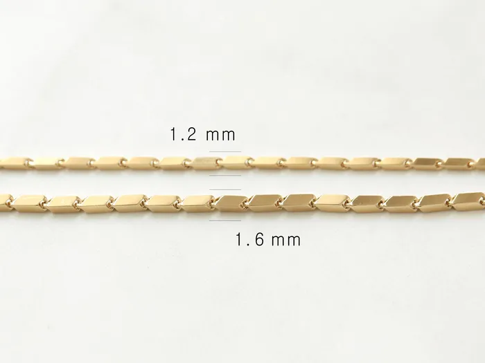 14K 18K Gold Style Chain Anklet Bracelet MinimalBijoux Bracelets