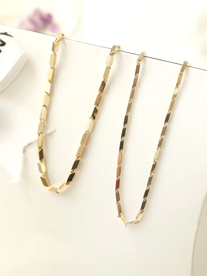 14K 18K Gold Style Chain Anklet Bracelet MinimalBijoux Bracelets