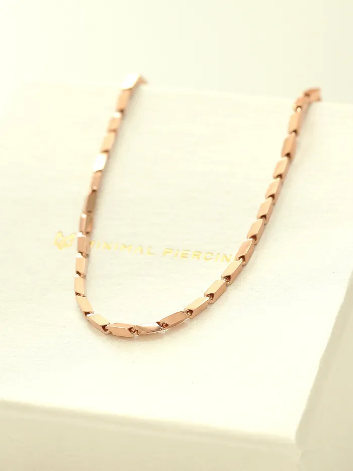 14K 18K Gold Style Chain Anklet Bracelet MinimalBijoux Bracelets