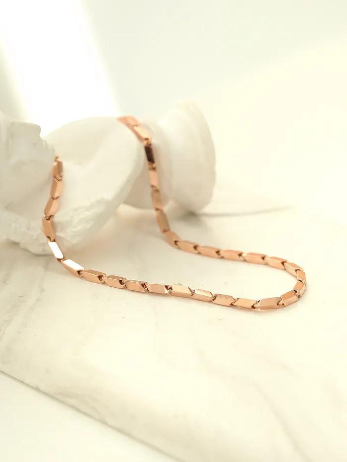14K 18K Gold Style Chain Anklet Bracelet MinimalBijoux Bracelets