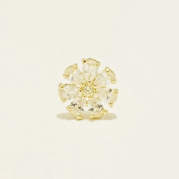 14K Gold Daily Shine Daisy Cartilage Earring 20G MinimalBijoux Earrings
