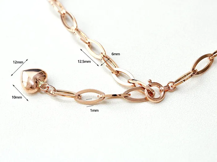 14K Gold Heart Round Chain Necklace MinimalBijoux Necklaces