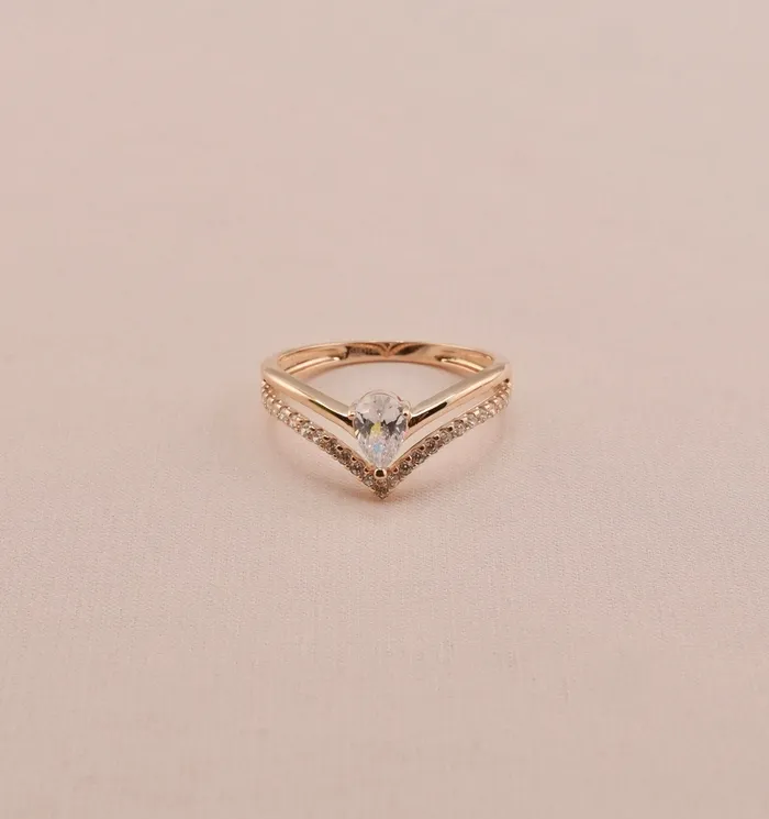 14K Gold Womens Ring RG2641 AB and J Rings