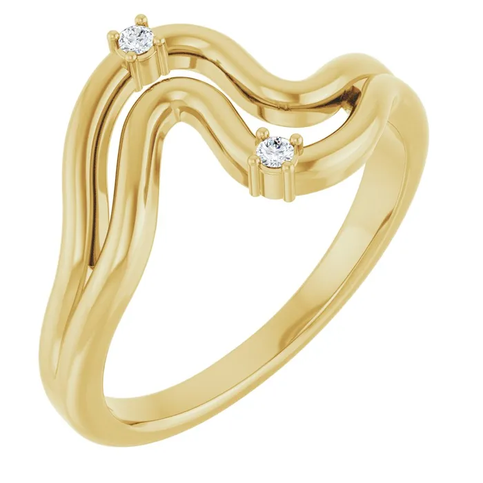 Anueva Jewelry Rings Undertow Diamond Ring