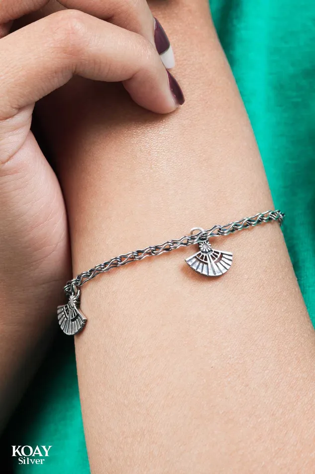 Bracelets KOAY Silver Store Lotus Bracelet