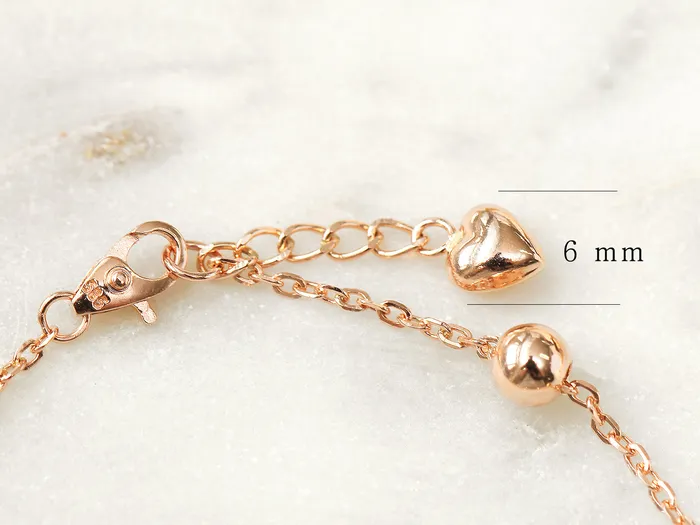 Bracelets MinimalBijoux 14K 18K Gold Ball Bracelet 5mm