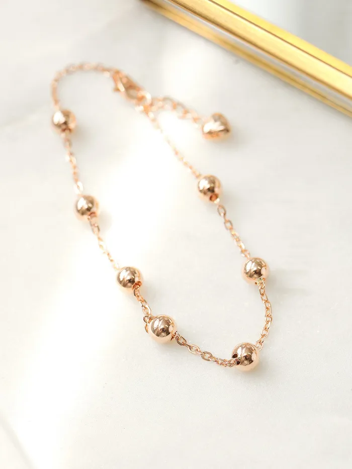Bracelets MinimalBijoux 14K 18K Gold Ball Bracelet 5mm