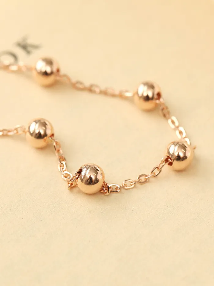 Bracelets MinimalBijoux 14K 18K Gold Ball Bracelet 5mm