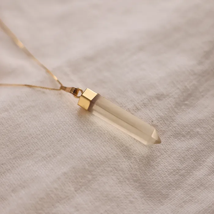 Citrine Point Necklace Beau Life Necklaces
