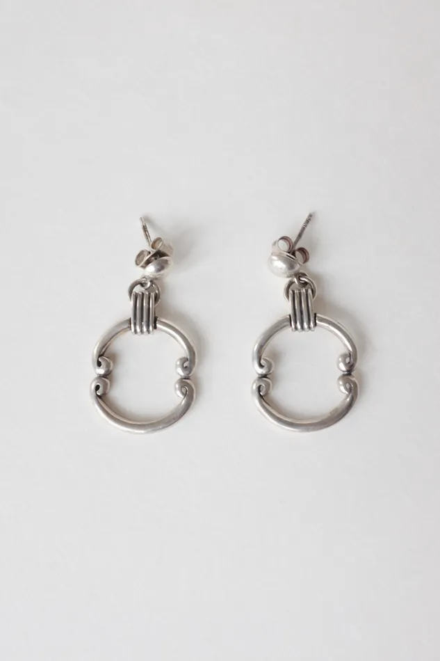 collectionno2 Earrings VINTAGE 925 STERLING SILVER EARRINGS
