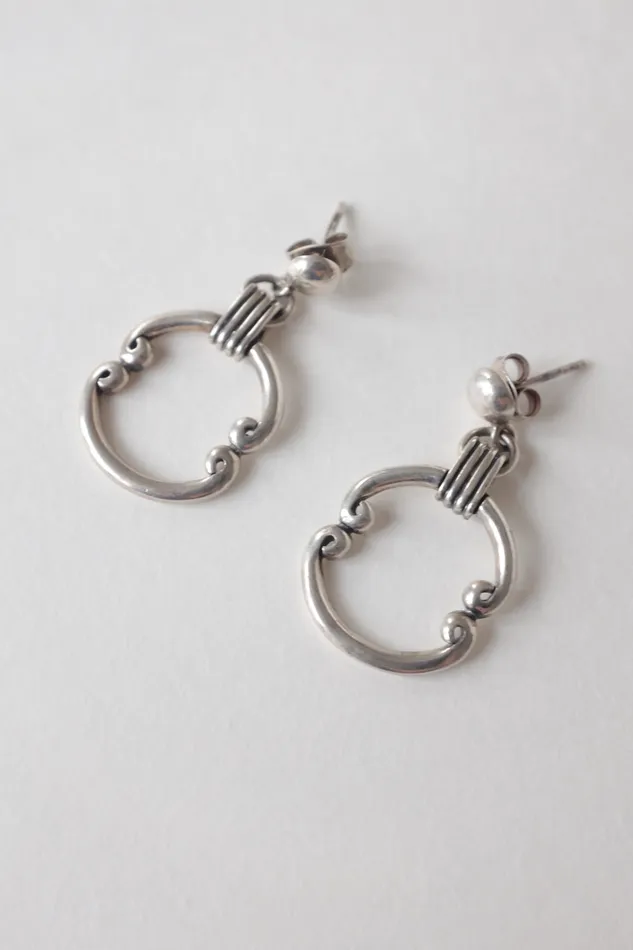 collectionno2 Earrings VINTAGE 925 STERLING SILVER EARRINGS